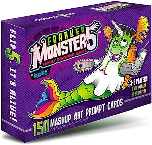 Get Your Creativity Flowing with FrankenMonster 5 Fun Family Drawing Games!
